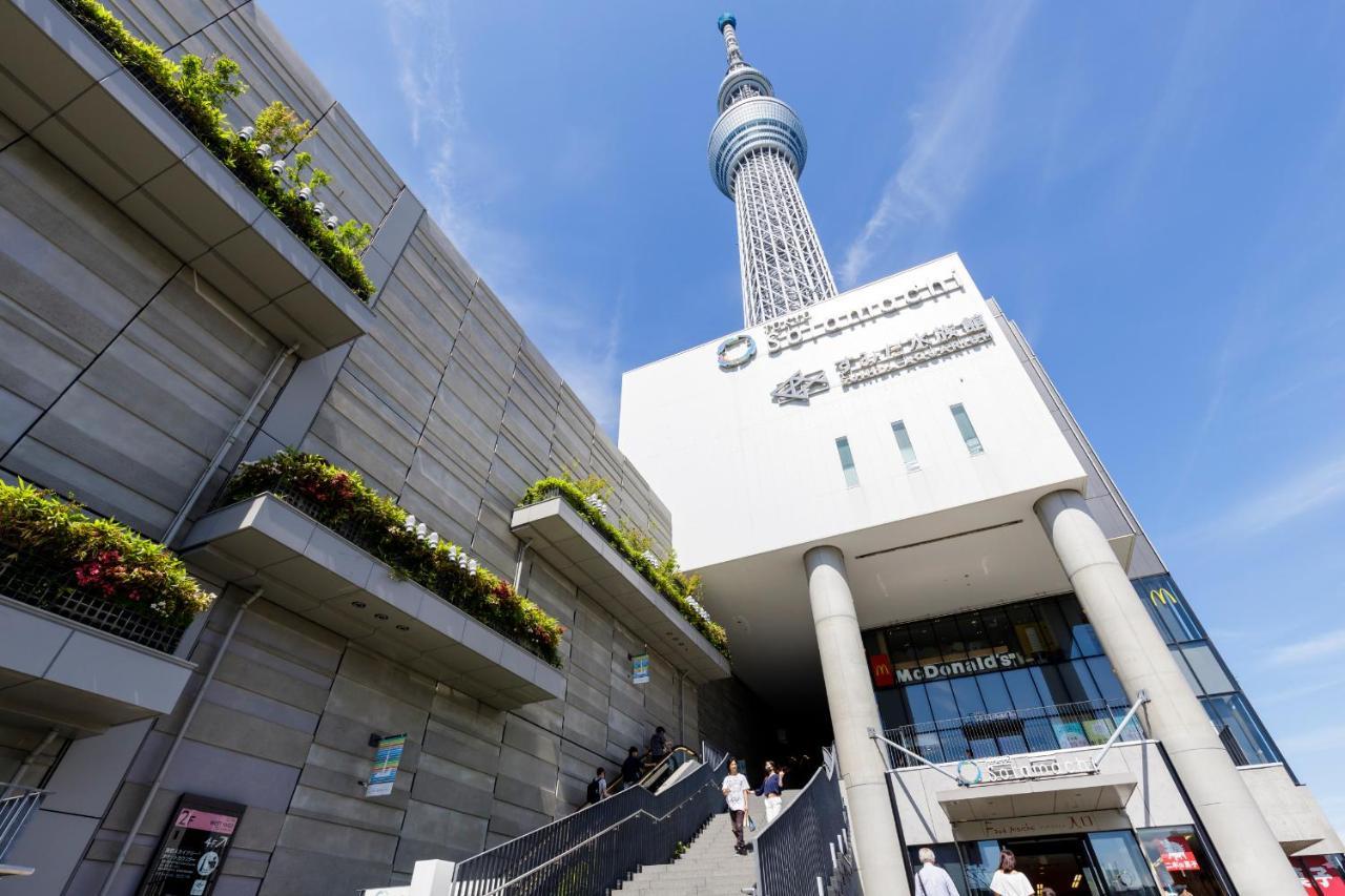 Aparthotel Zens Skytree Präfektur Tokio Exterior foto